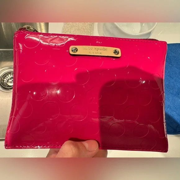 Kate spade pink pouch - Picture 1 of 1